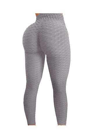 Reedark Kadınlar İçin Yüksek Bel, Hızlı Kuruma Ve Esnek Yoga Pantolonu - 3xl Gri 6001 Gri