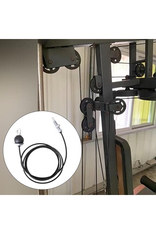 Suntek Fitness Dıy Kasnak Kablo Malzemeleri Çapı 5mm Biceps 200cm