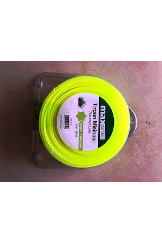 Maxgarden Tırpan Misinası Neon Sarı Altıgen 3.0 Mm - 56 Metre