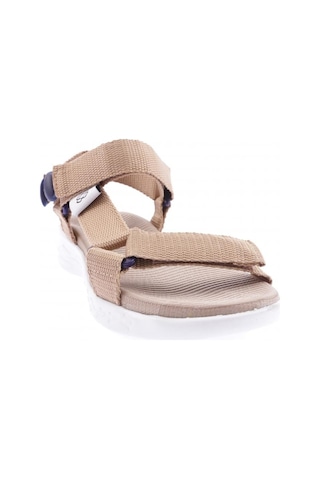 Dgn 103-23y Kadin Bantli Cirtli Sandalet 103-2265-R0152 Bej