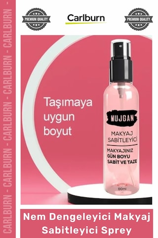 Makyajsabitleyici Gün Boyu Kalıcı Taze Görünüm Nem Dengeleyici Pürüzsüz Makyaj Sabitleyici Sprey Çok Renkli