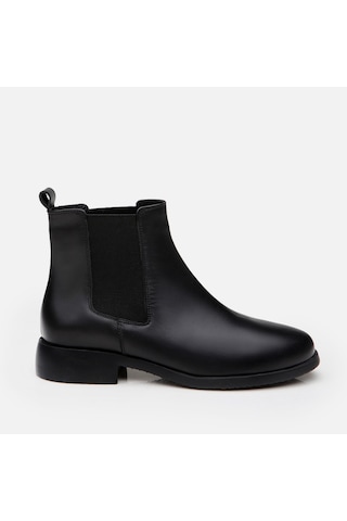 Yaya Hakiki Deri Siyah Yaya Kadın Düz Bot 01boy297290a100 Siyah-black Siyah