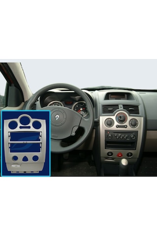 Megane 2 Teyp Çerçevesi Bej Renk Renault Analog Klima - 8200491106 - 8200178435 - 8200491109 - 8200178630