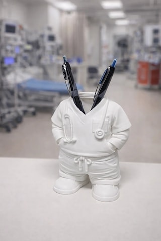 Hemşire, Doktor, Ameliyat Teknisyeni Kalemlik Çok Renkli