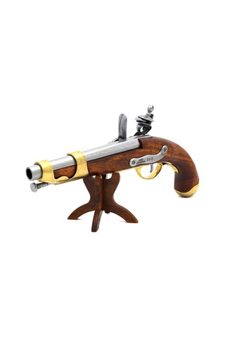 Denix Dekoratif Süvari Tabancası 35 Cm, Fransa 1806