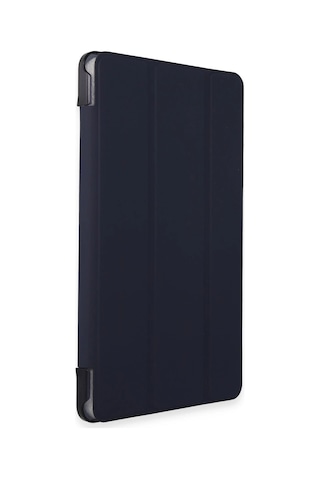 Newface - 99 - Samsung Galaxy Uyumlu Tab A9 Kılıf Tablet Smart Kılıf - Csmo-tex - - Lacivert