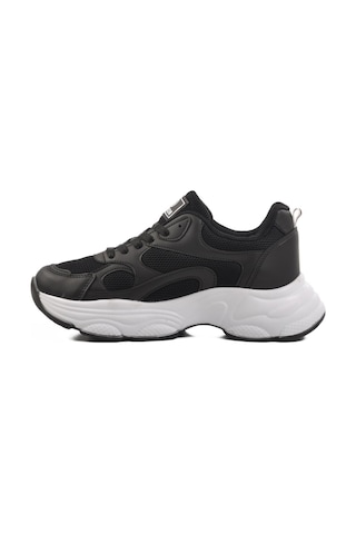 Ayakmod 164 G Siyah-beyaz Tekstil Kadın Sneaker Beyaz