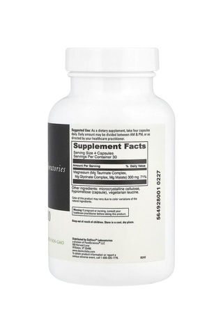 Davinci Laboratories, Tri-mag 300, 120 Capsules 75 Mg Per Capsule