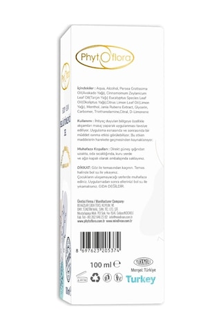 Phytoflora Masaj Başlıklı İnceltici Selülit ve Çatlak Jeli 100 ML