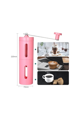 Leezsing Ayarlanabilir Ayarlı Manuel Kahve Öğütücü Taşınabilir Konik Seramik Çapak Öğütücü Değirmen Mutfak Aleti