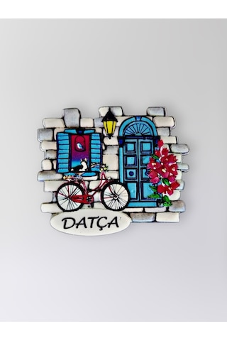 Datça Polyester Kabartmalı Magnet 7x6,5 Cm Şehir Magneti Dekoratif Hediyelik Buzdolabı Süsü Kod:1844 Datça Polyester Kabartmalı Magnet 7x6,5 Cm Şehir Magneti Dekoratif Hediyelik Buzdolabı Süsü Kod:1844