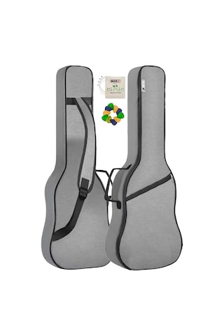 Midex Cs-26 Tenör Ukulele Çantası Gigbag Soft Case Kılıf (10 Pena ve Takım Tel Hediye)