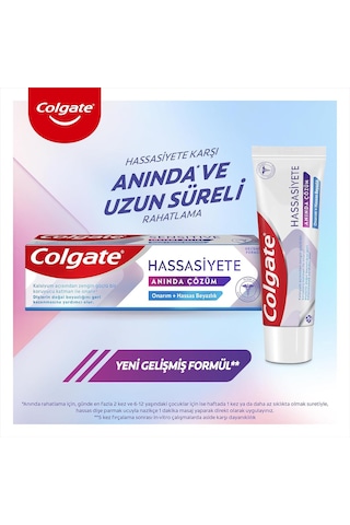 Colgate Hassasiyete Anında Çözüm Onarım Hassas Beyazlık 100 Ml Beyazlık