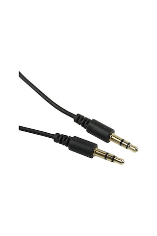 Besthome1 2 Adet 3.5mm Siyah Kulaklık Uzatma Kablosu - Ses Kontrol, Mp3 & İpod İçin
