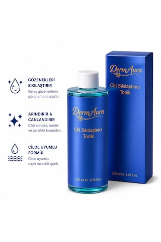 Dermaura Niacinamide & Hyaluronik Asit İçerikli Sıkılaştırıcı Tonik 200 ML