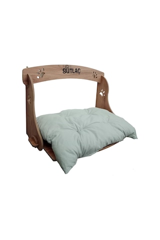 Realwood Özel İsimli Çengelli Radyatör Kedi Yatağı 56 CM