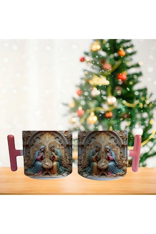 İsa Jesus Kupa Bardak Tek Adet 0225 Çok Renkli
