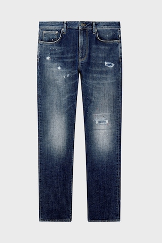 Emporio Armani Pamuklu Slim Fit Düşük Bel Jeans Erkek Kot Pantolon Em000121 Af27790 Mb002 Lacivert