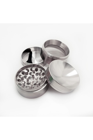 Mini Boy Silver 40 MM Alloy Grinder Herbal Parçalayıcı Py91slv