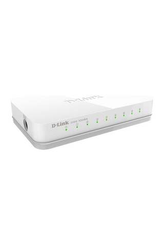 D Link Dgs 1008A 8 Port 10/100/1000Mbps Yönetilemez Switch
