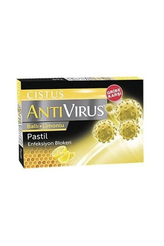 2 X Cistus 10 Pastil Ballı Limonlu