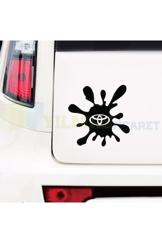 Size Özel Çamur Sıçrama Oto Sticker Tampon Yapıştırma Etiket