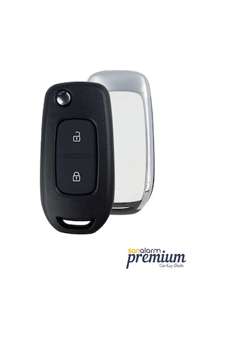 Premium Renault Dacia Kumanda Kabı Kasası 2 Buton