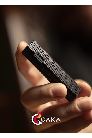 Caka Lighter Petra Titan Black Benzinli Çakmak - Ckl-069