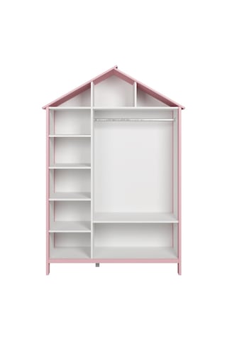 Meltem Kids Cozy Pembe Çocuk Odası Üç Kapılı Dolap