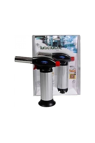 Pürmüz Turbo Torch Profesyonel Tabanca Çakmak Dev Boy 5365 Çok Renkli