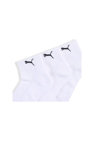 Puma Unısex Quarter 3lü Çorap 938581 02 Beyaz