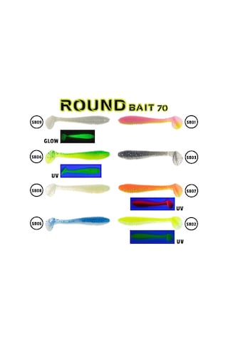 Fujin Round Bait 70Mm Silikon Balık (543065373)