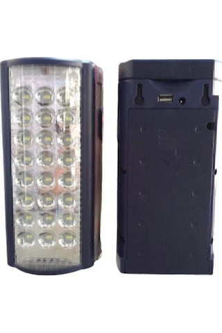 Astra 2606l Usb Şarj Çıkışlı Super 18-24 Led 80 Saat Akülü Şarjlı Işıldak Nanopro Lacivert