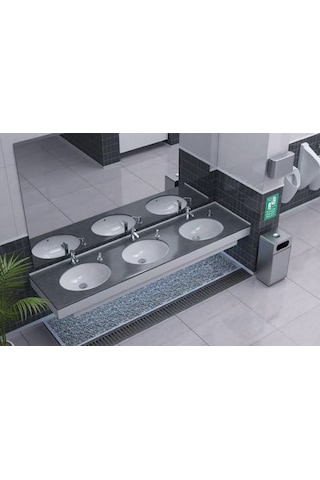 Turkuaz Seramik Cerastyle Tezgah Altı Lavabo 35 x 30 CM
