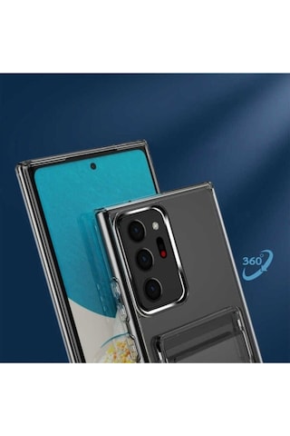 Galaxy Note 20 Ultra Kılıf Zore Ensa Kapak Renksiz
