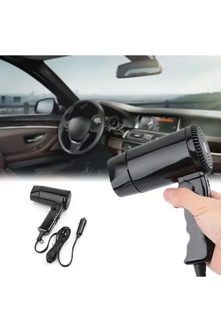 Lixiaqu01 Taşınabilir 12 V Araba-styling Saç Kurutma Makinesi