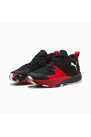 Puma Court Pro 3 Mıd Unısex Basketbol Ayakkabısı Çok Renkli