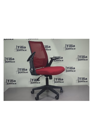 Trendy Çalışma Koltuğu Kırmızı