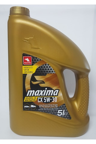 Petrol Ofisi Maxima CX 5W-30 Dpf Tam Sentetik Motor Yağı 5 L Petrol Ofisi Maxima CX 5W-30 Dpf Tam Sentetik Motor Yağı 5 L