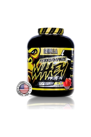 Gorilla Nutrition Performance Whey Protein 2013 G Çilek Aromalı