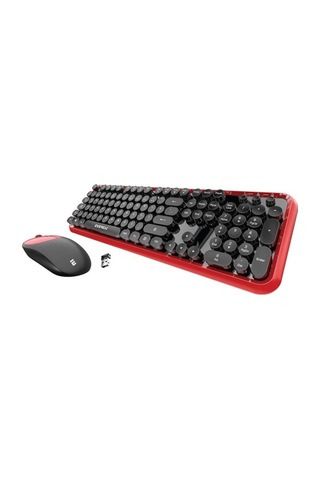 Everest Round KM-6282 Kablosuz Q Multimedia Klavye Mouse Set