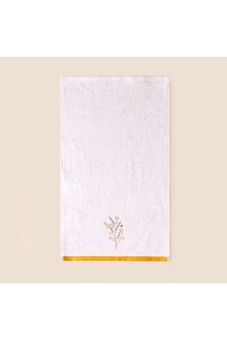 Soft Floe 3'lü Kutulu Hediyelik Havlu Seti - Ekru - 30x50 Cm Çok Renkli