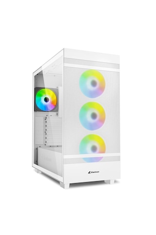 Rebel C50 Argb Fanlı Atx Beyaz Oyuncu Kasa