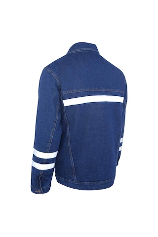 Myform Mont Sona Denim 03109 Mavi Kot İş Güvenliği Ceketi Mavi