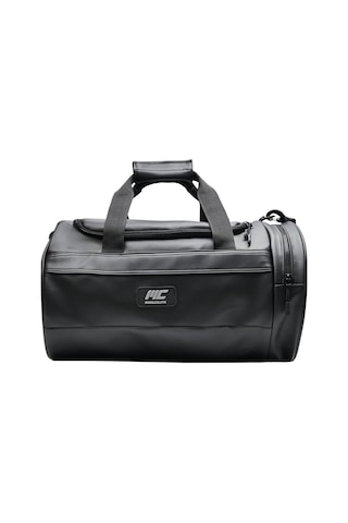 Musclecloth Elite Duffel Bag Silindir Spor Çanta Siyah-Standart
