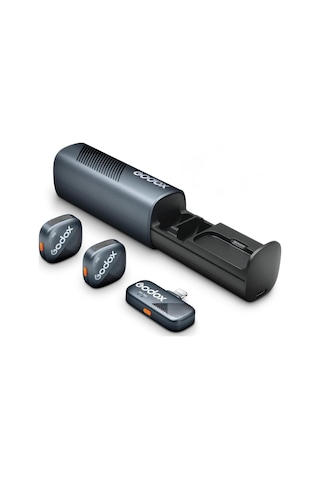 Godox Cube-sl Kit 2 Lightning 2'li Mikrofon Seti 300m Menzil Apple Uyumlu Bul