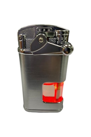 Elif Pürmüzlü Kırmızı Mavi Işıklı Çakmak Gümüş 709400 Gümüş