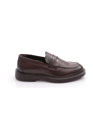 Dgn 2583 Erkek Loafer Ayakkabı Kahve Antik