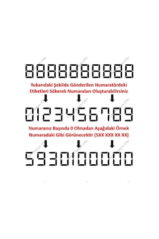 Cama Vantuzlu Oto Araç İçi Telefon Numaratör,telefon No Gösterici ,siyah-beyaz ,ydnmr030