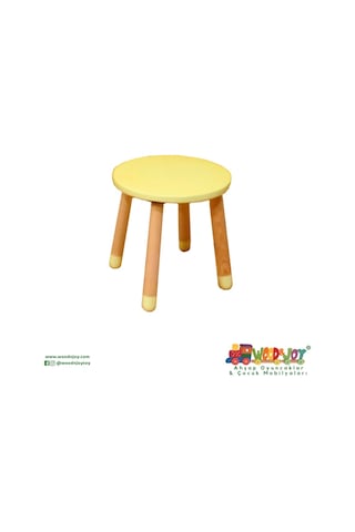 Wood&Joy Sarı Tabure